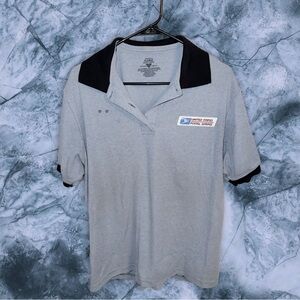XL USPS Clerk Blue Collared Shirt